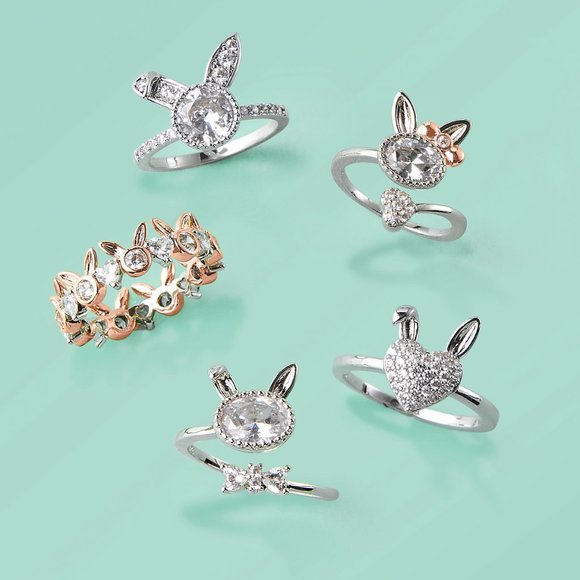 Bunny Ring, 925 Sterling Silver, Charmed Aroma Easter 2018 - Picture 2 of 3
